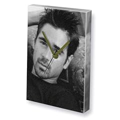 COLIN FARRELL - Canvas Clock (A5 - Signed by the Artist) #js002