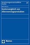 Kostenvergleich von Altersvorsorgeprodukten