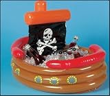 inflatable PIRATE SHIP cooler - inflate party toy