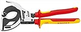 KNIPEX(クニペックス):絶縁ラチェットケーブルカッター 9536-320