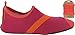 FitKicks Shoes with FREE FitWrist Wallet (Fuchsia/Orange)