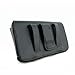Leather Belt Case Pouch for Samsung Galaxy S4 Mini Holster fit WITH OTTERBOX COMMUTER on it