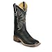 Women's Tony Lama Cowboy Boots Black Ol Buck Leather 1795-l