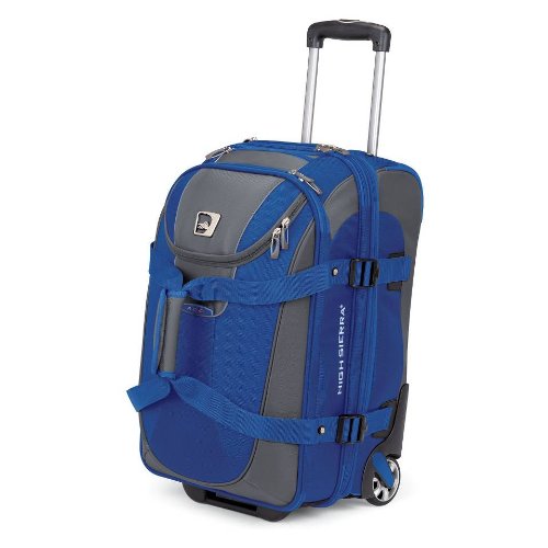 High Sierra At Series Luggage, Go Grey (Carry-On Wheeled Duffel) High Sierra A.T. GO 22