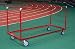 Rolling Pole Vaulting Pole Rack