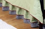 JoJo Designs Toddler Bed Skirt - Ladybug Parade