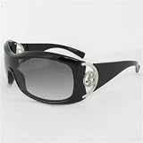 GIORGIO ARMANI SUNGLASSES 455/S BLACK SJD O0 (GRAY GRADIENT LENS)