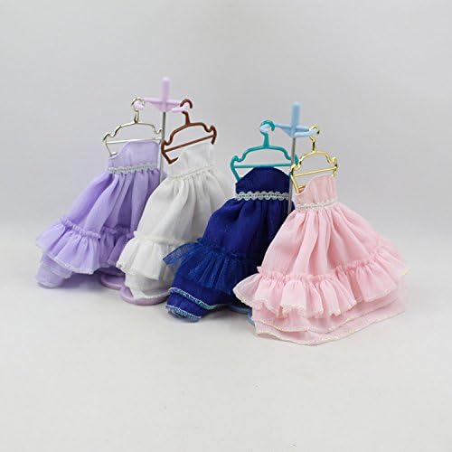 Prom Long Dress Doll Clothes for Blythe,azone 1/6 Doll(purple)