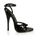 DOMINA-108 6" Strappy Ankle Wrap Sandal
