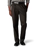 Dockers Men's Signature Khaki D3 Classic Fit Pleated Pant,Coffee Bean,40X32