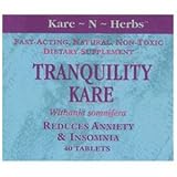 Kare-n-Herbs Tranqulity Care (Anxiety and Insomnia) 40 Tablets