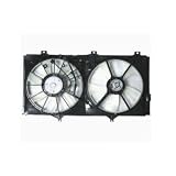 07-09 LEXUS ES350 ES-350 (W O TOWING PACKAGE) AC CONDENSER + RADIATOR COOLING FAN (W ...