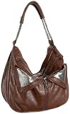 Melie Bianco Lori Hobo,Brown,one size