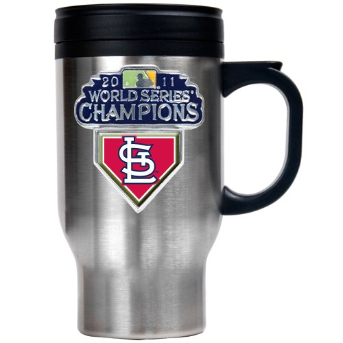 MLB 2011 World Series Champions 15-Ounce Travel Mug