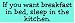 IF YOU WANT BREAKFAST IN BED, SLEEP IN THE KITCHEN (green) decal bumper sticker