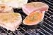 Wallmonkeys Peel and Stick Wall Decals - Grillen Fischsteak - Grilling Steak from Fish 03 - Removable Graphic