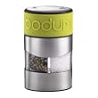 Bodum Twin Manual Double Grinder, Lime Green Silicone Band