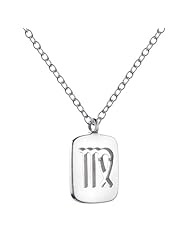 Marie Todd Sterling Silver Virgo Necklace