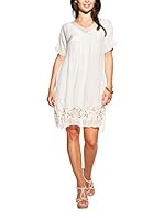 Laura Moretti Vestido Seda (Beige)