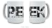 Beijing Airport Code PEK China Mug