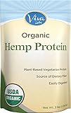 Viva Labs - The FINEST 15g Organic Hemp Protein Powder, Cold-Milled for Higher Absorption, 3 LB Bag