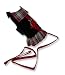 Black/Tartan Dress w/ Leash - M