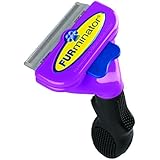 FURminator Short Hair deShedding Tool for Cats, Large
