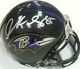 Derrick Mason autographed Football Mini Helmet (Baltimore Ravens)