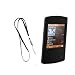 MaryCom Silikon Case Weichschale f�r Sony Walkman NWZ-S544 / NWZ-S545 in Schwarz / Tasche, Schutzh�lle, Silicon Case, Etui + Gratis Trageband / Schwarz S544