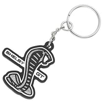 Ford Mustang Shelby GT Snake PVC Keychain