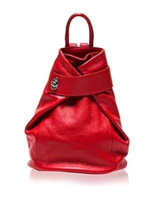 Anna Luchini Bolso asa de mano (Rojo)