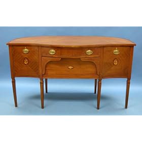 Victorian Mahogany Inverted Bow Sideboard