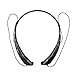 Bluetooth Headset,yikuer® S760 Wireless Bluetooth 4.0 Music Stereo Universal Headset Headphone Vibration Neckband Style for Cellphone for Iphone Ipad Samsung Lg (Black) (BLACK)