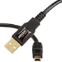 AmazonBasics  USB 2.0 A-Male to Mini-B Cable (6 Feet / 1.8 Meters) [Amazon Frustration-Free Packaging]