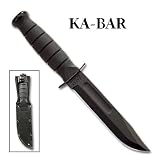 Ka-Bar Short Straight Edge Black