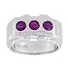 14K White Gold Man's Ruby Ring 14K White Gold Man's Ruby Ring