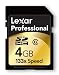 Lexar SDHCカード Professional (133倍速) 4GB SDHC4GB-133-850