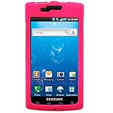 Hypercel Rubberized SnapOn Cover for Samsung Captivate i897 (Hot Pink)