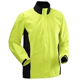 Tenn Mens Light Flo Mk II Waterproof/Breathable Cycle Jacket - Hi Viz Yellow