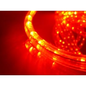 18Ft Rope lights; Vivid Red LED Rope Light Kit; Christmas Lights; Christmas Decoration