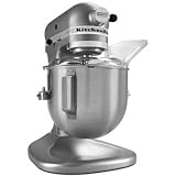 KitchenAid KSM500PSSM Pro 500 Series 10-Speed 5-Quart Stand Mixer, Silver Metallic