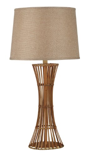 Kenroy Home 20972SB Bayou Table Lamp, Split Bamboo
