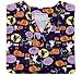 Cotton Nursing Uniforms | Nursing Uniform Sizes - Ghosts & Witches Cotton V-Neck Scrub Top (3X) SIZES RUN LARGE!