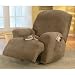Stretch Pique Recliner Slipcover - Taupe