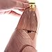 SONGMICS Pair of Cedar Shoe Tree Twin Tube Shoe Shaper Wood Shoe Boots Tree Adjustable 7-13