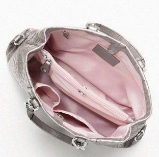 Coach Ashley Embossed Croc Carryall Grey 20345 Coach Ashley Embossed Croc Carryall Grey 20345