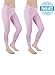 Sexy Basics Womens 2 Pack & 6 Pack Stretch Cotton Capri Lace Legging Tights