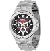 Fossil Men's Black/Red Degrade Dial Watch