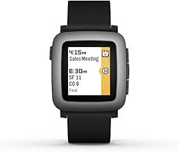 pebble Time Smartwatch Black