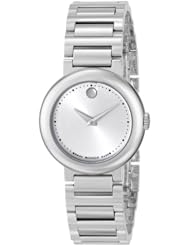 Movado Womens 0606702 "Concerto" Stainless Steel Bracelet Watch